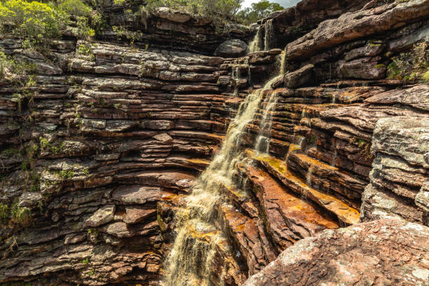 istock waterfall in Cascavel district, city of Ibicoara 1406252864