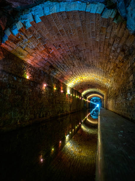 istock Falkirk Tunnel on the Union Canal 1406256799
