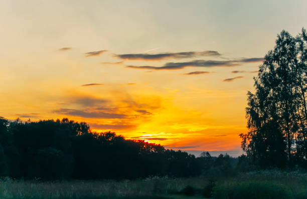 istock Sunset in the countryside. 1406256932
