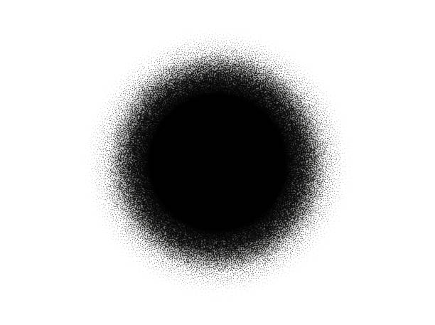 Dotwork stain circle grain noise spray dot abstract pattern black round vector stipple halftone noise circle Dotwork stain circle grain noise spray dot abstract pattern black round vector stipple halftone noise circle. black tattoo stock illustrations