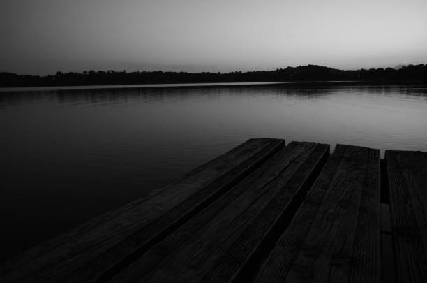istock Gavirate - Varese lake at sunset 1406266603