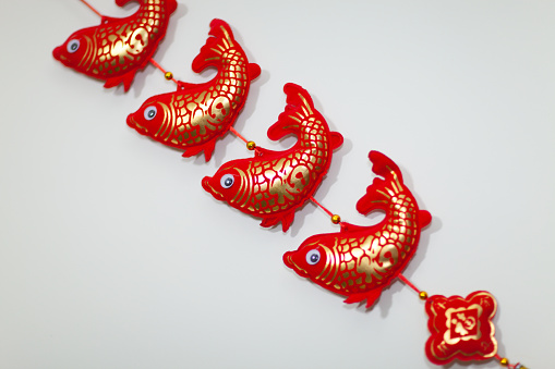Auspicious fish pendant decoration: a symbol of wealth and feng shui