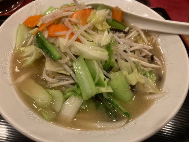 istock Spring vegetable ramen at a Chinese restaurant in Otemachi, 2022 1406287479