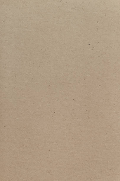 beige tan natural sack kraft paper texture paperboard background, recycled craft cardboard pattern, large old dark vintage retro, vertical decorative spotted rough packaging sheet, textured macro closeup, blank empty copy space - pulping imagens e fotografias de stock