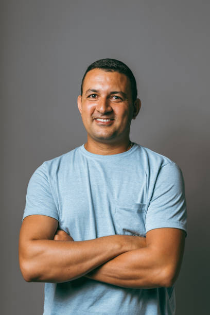 istock Portrait of a smiling latin man 1406289976