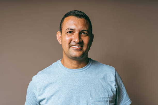 istock Portrait of a smiling latin man 1406289981