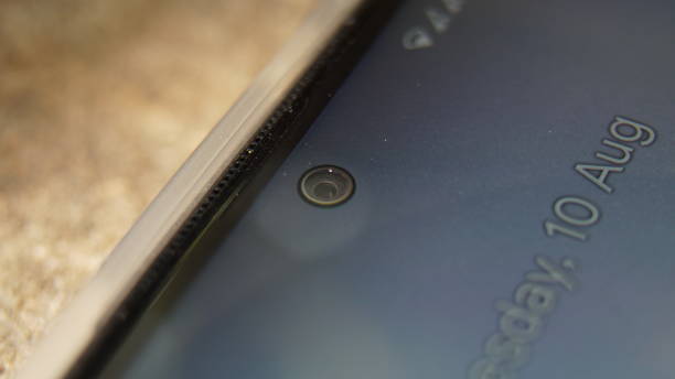 istock Macro photography mobile phone camera. 1406296608