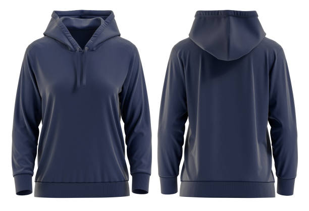 istock Navy Woman hoodie 1406296932