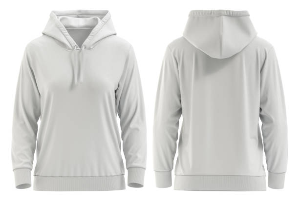 istock White Woman hoodie 1406296939