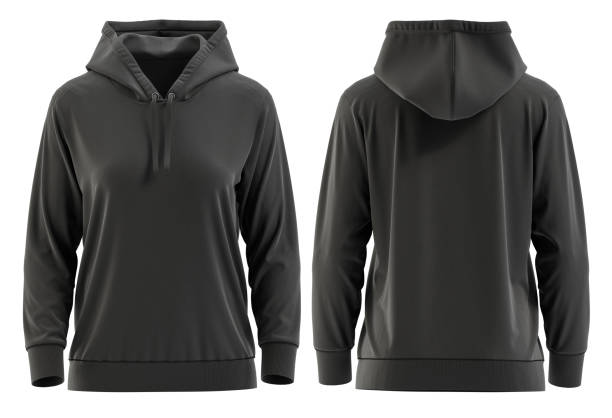 istock Black Woman hoodie 1406296940