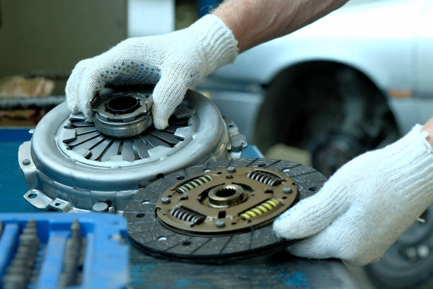 istock Maintenance of a passenger car in a service center. 1406309596