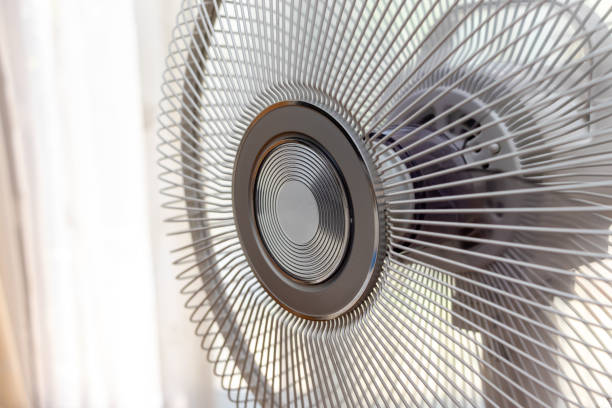 istock Close up on an electric fan 1406325149