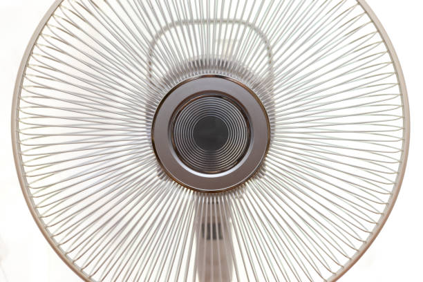 istock Close up on an electric fan 1406325153
