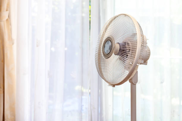 istock Electric fan in the room 1406325165