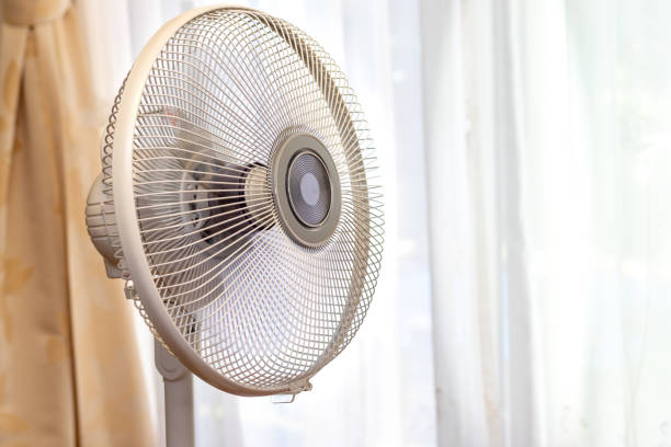 istock Electric fan in the room 1406325217
