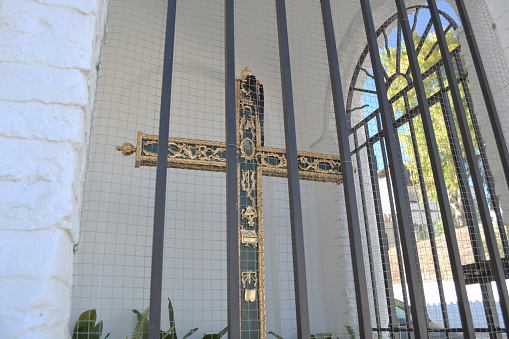 Cross of the Lamb Hermitage interior, Velez Malaga, Spain