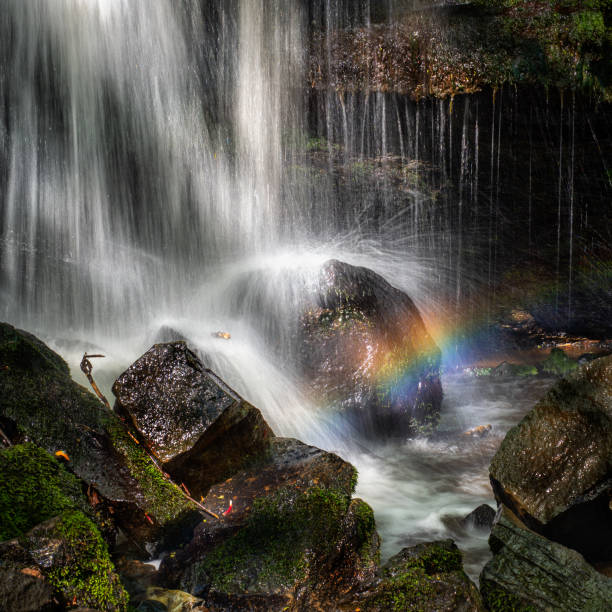 Free Stock Photo of Majestic Mountain With Central Waterfall | Download ...