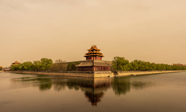 istock Forbidden City in sandstorm 1406345635