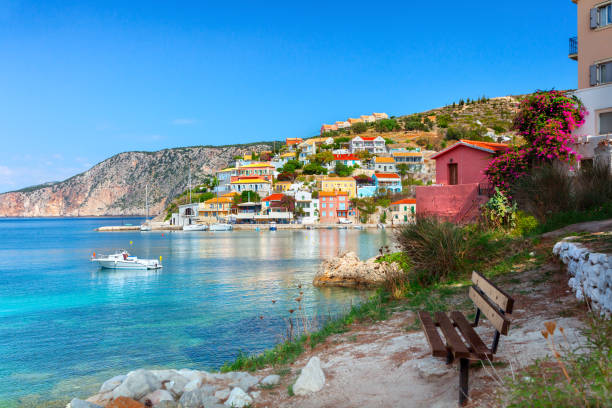 istock Assos village in Kefalonia 1406346558