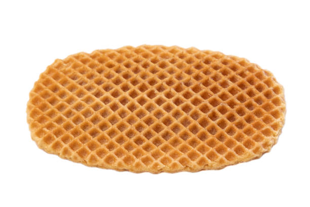 istock sweet waffle with isolated vergeoise on a white background 1406356503