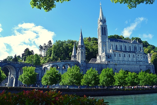 The Sanctuary of Our lady of Lourdes and Grotto - world famous pilgrim destination where miracles have occured.