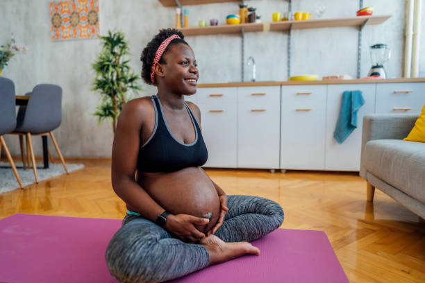 istock Healthy lifestyle during pregnancy 1406376136