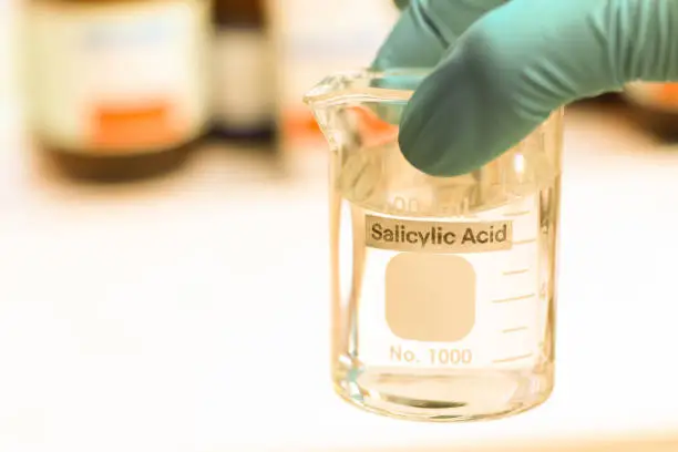 Photo of Salicylic Acid is a chemical ingredient in beauty product