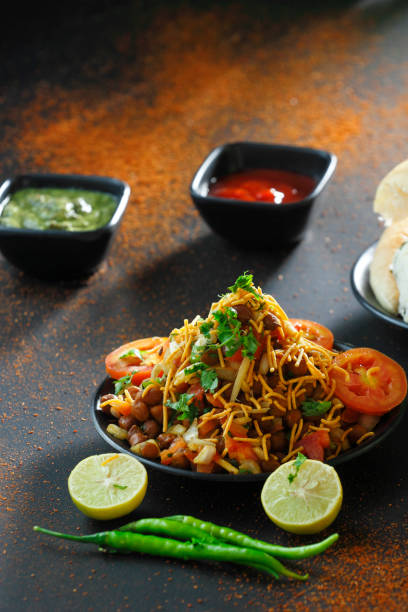 istock Black Chickpea Chaat or Kala Chana Chat 1406387101
