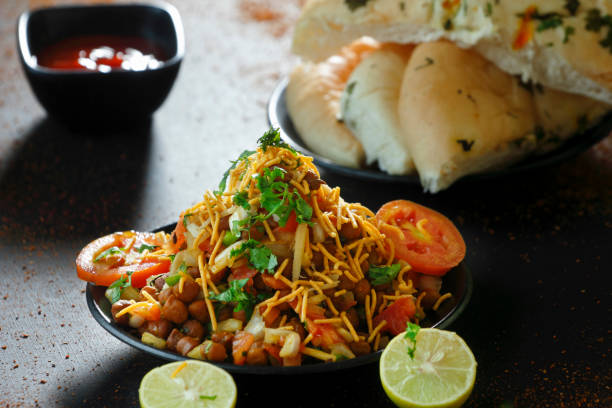 istock Black Chickpea Chaat or Kala Chana Chat 1406387147