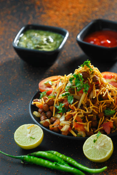 istock Black Chickpea Chaat or Kala Chana Chat 1406387305
