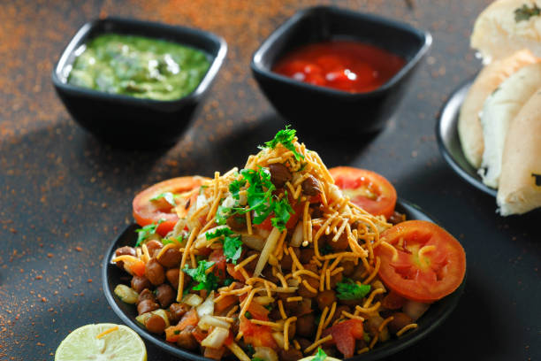 istock Black Chickpea Chaat or Kala Chana Chat 1406388238
