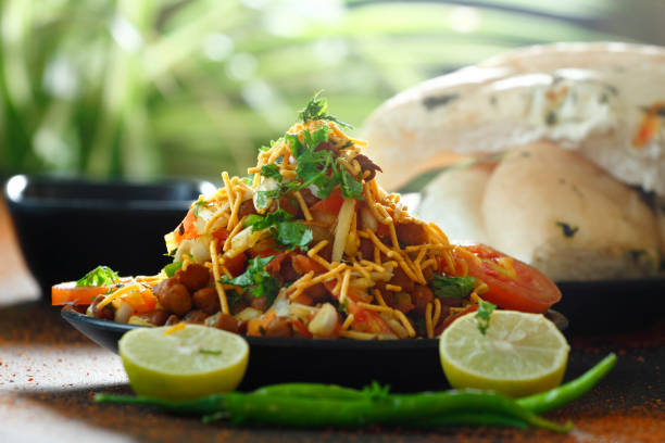 istock Black Chickpea Chaat or Kala Chana Chat 1406388283