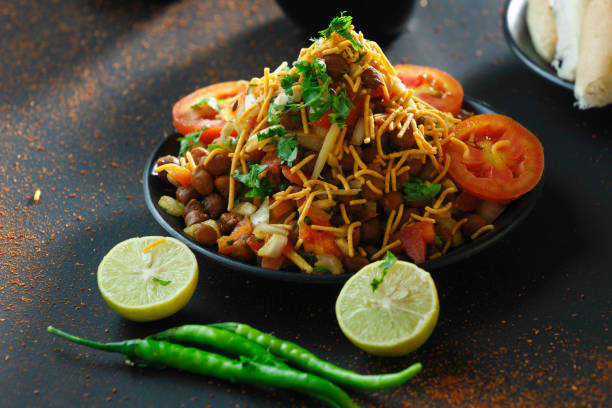 istock Black Chickpea Chaat or Kala Chana Chat 1406389610