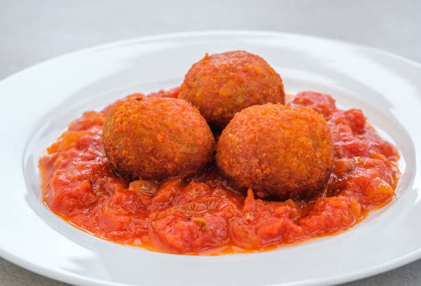 istock Fish balls on the plate 1406409724