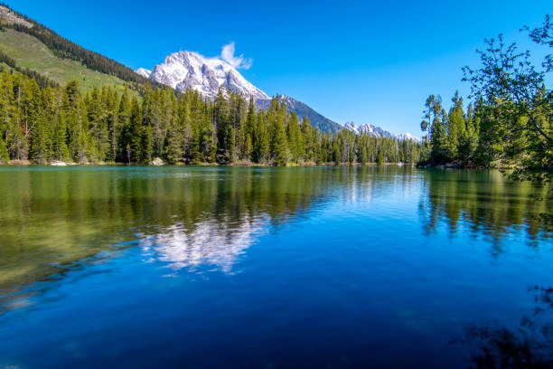 Reflection in Water at Grand Tetons