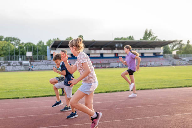 istock Children running race 1406418719