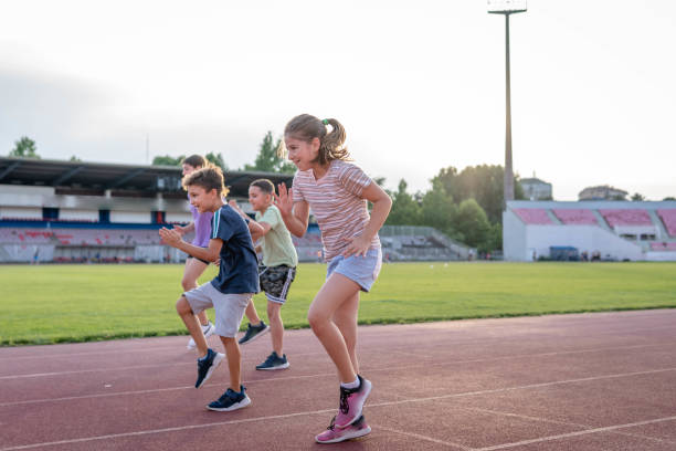 istock Children running race 1406418808