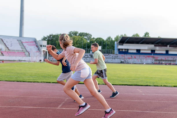 istock Children running race 1406419415
