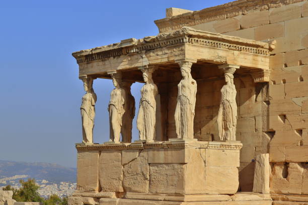 istock The Erechtheion - Caryatid Porch 1406433344
