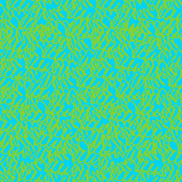 곡선이 있는 이음새가 없는 흑백 오실로그램 같은 패턴 - oscillogram stock illustrations