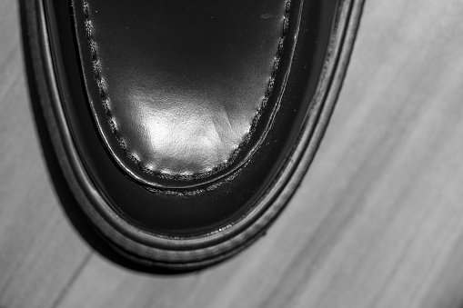 Macro Photograph of a Shoe