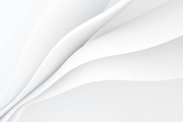 istock Abstract white Architecture Background. 3d render. Modern Geometric Wallpaper. Futuristic Technology Design 1406442293