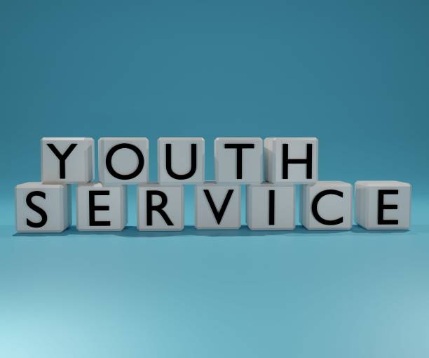 istock youth service on the white dice in the blue background 1406444473