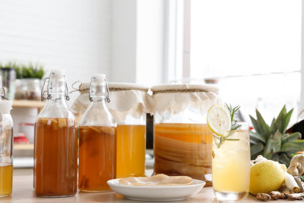 istock Kombucha tea in the Kitchen 1406449541