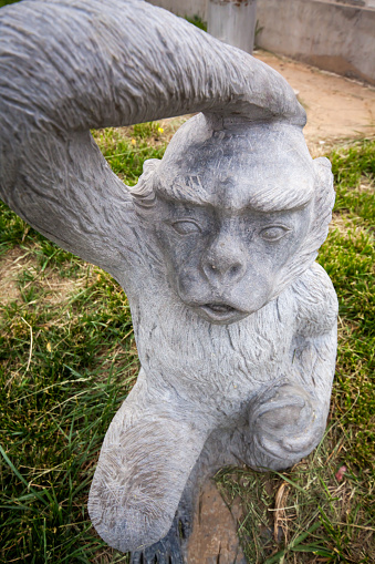 Monkey statue.Beijing