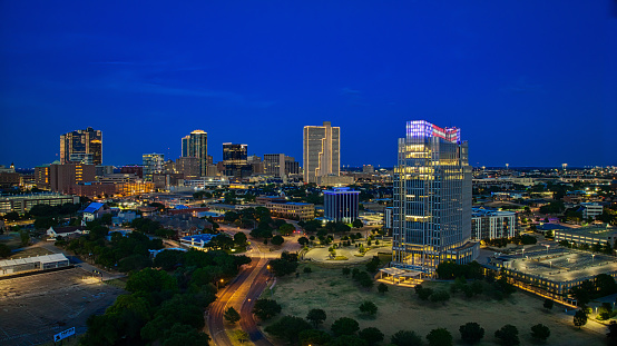 Dallas Aerial Skyline and Landscape Photography.