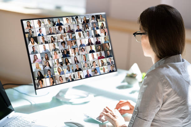 istock Virtual Video Conference Business Meeting 1406459670