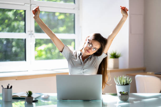 istock Woman At Workplace. Manager Doing Business Communication 1406459701
