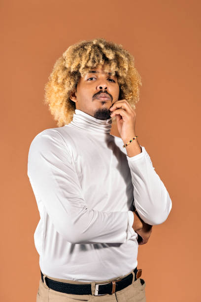 istock Serious Afro Man Portrait 1406465397