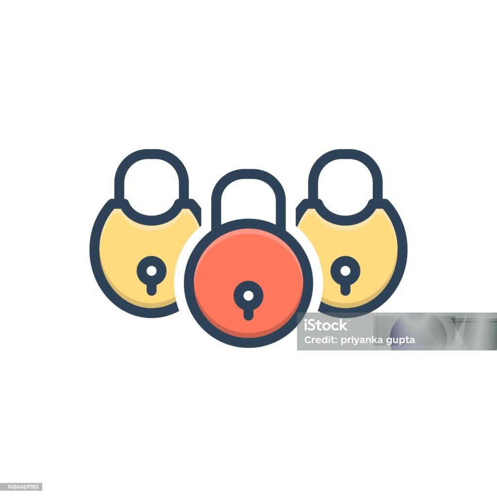 Lockage Locks Lockage Stock Illustration - Download Image Now - Closed, Icon ...